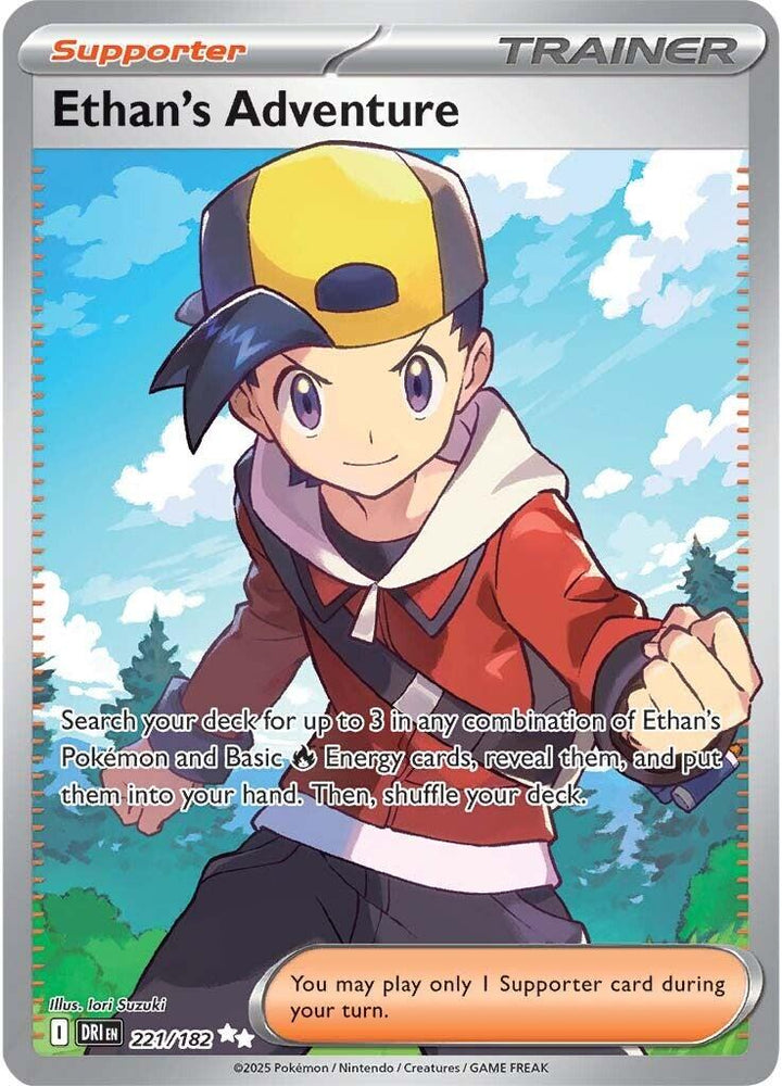 Ethan's Adventure (221/182) [Scarlet & Violet: Destined Rivals]
