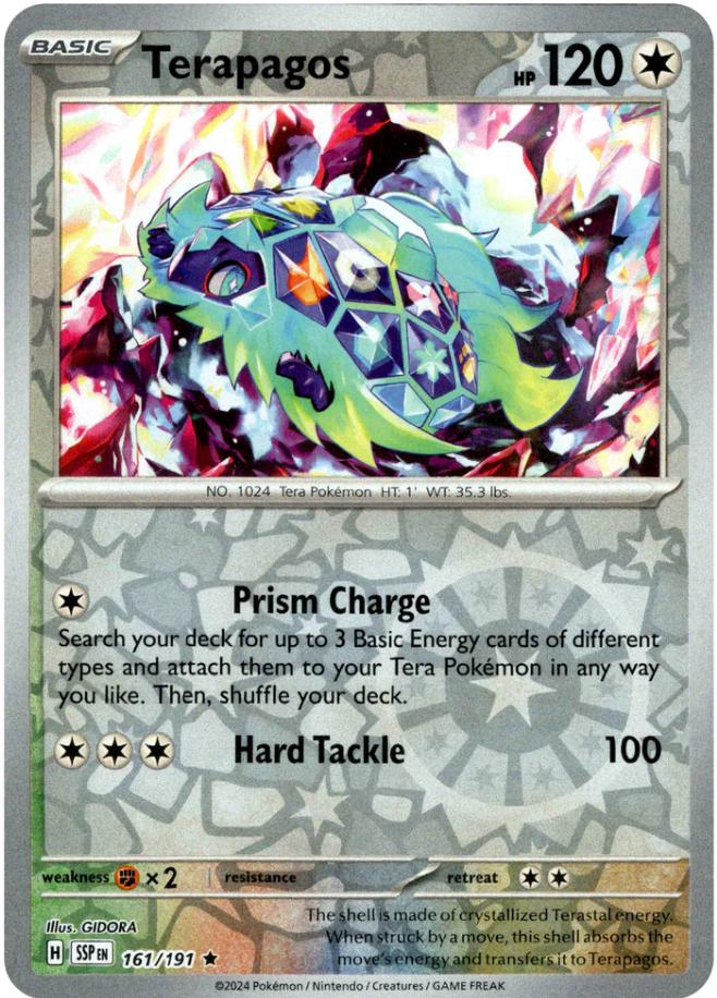pokemon card terapagos Terapagos ex Prismatic Evolutions | Pokmon