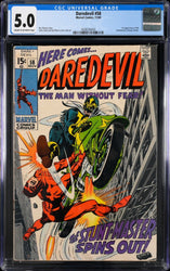 Daredevil #58 - Nov 1969 - Marvel Comics - CGC Grading 5.0