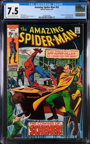 Amazing Spider-Man #83 - Apr 1970 - Marvel Comics - CGC Grading 7.5