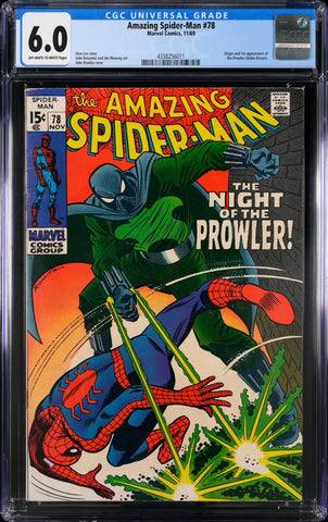 Amazing Spider-Man #78 - Nov 1969 - Marvel Comics - CGC Grading 6.0