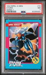PSA 7 NEAR MINT - 1992 IMPEL X-MEN SERIES 1 - STORM #14